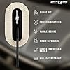Car cleaner brush with long handle