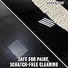 Car cleaner brush with long handle